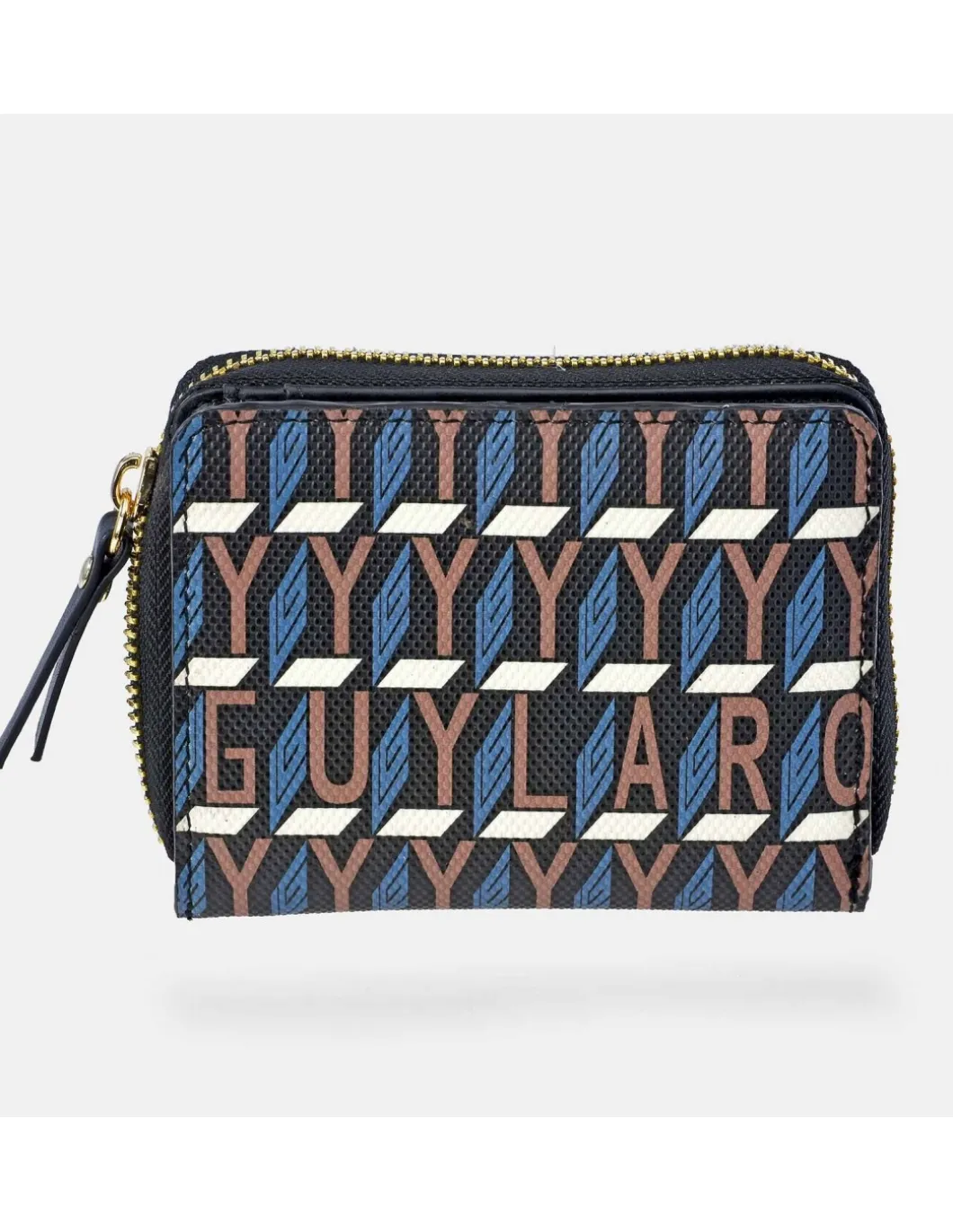 GUY LAROCHE monedero billetero mediano para mujer en lona print logo