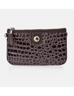 GUY LAROCHE Monedero billetero grande + Bolso de mano con bandolera en símil piel con estuche