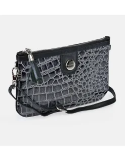 GUY LAROCHE Monedero billetero grande + Bolso de mano con bandolera en símil piel con estuche