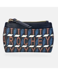 GUY LAROCHE monedero con tarjetero para mujer en lona print logo