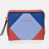 GUY LAROCHE monedero con tarjetero para mujer en piel patchwork