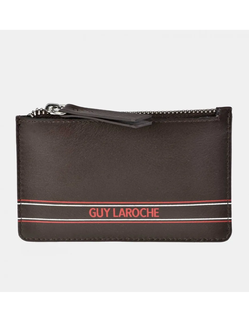 GUY LAROCHE monedero con tarjetero en piel para hombre
