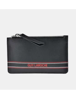 GUY LAROCHE monedero con tarjetero en piel para hombre