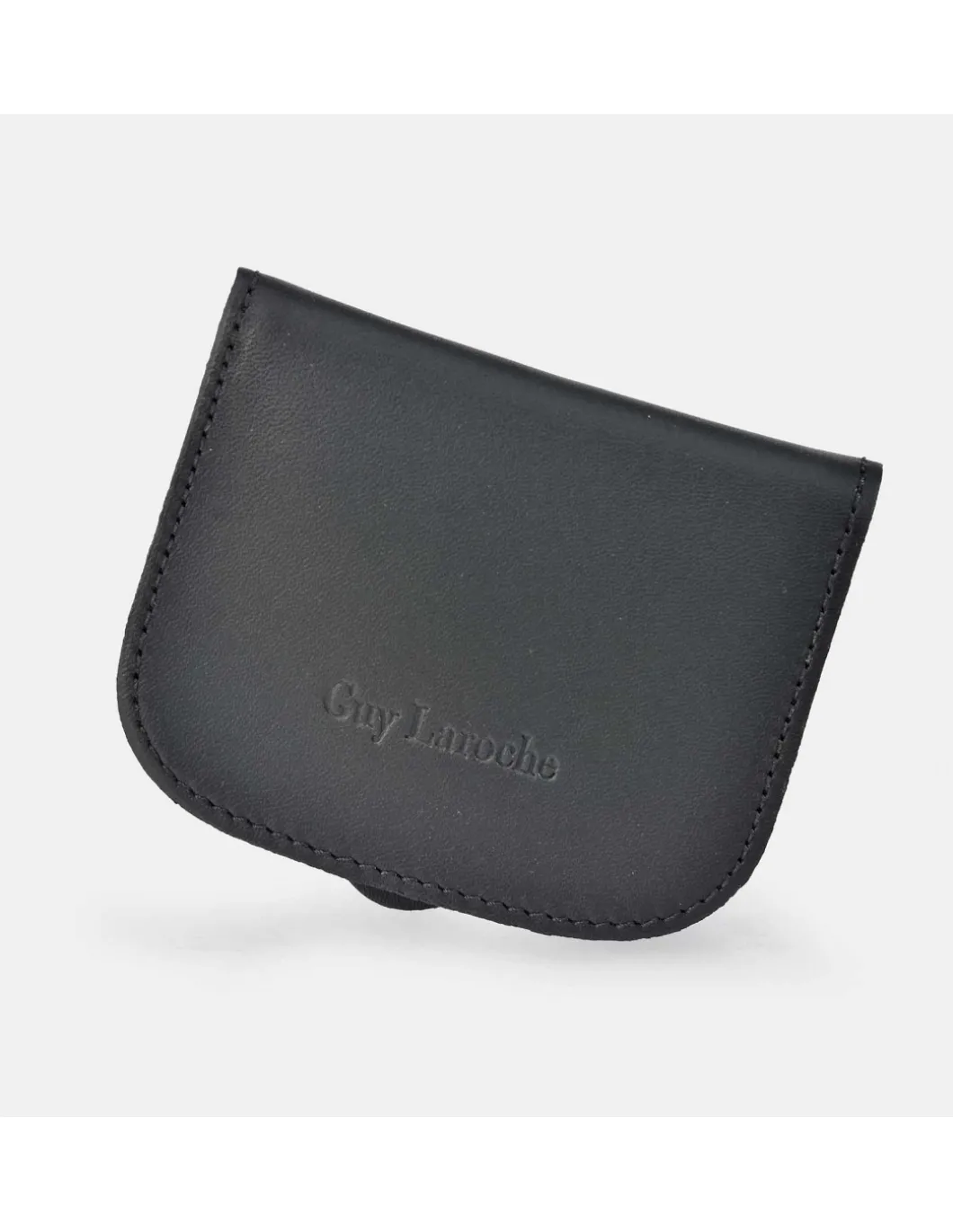 GUY LAROCHE Monedero de Tacón plano en piel suave para hombre