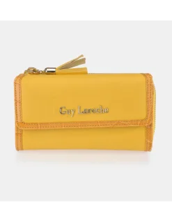GUY LAROCHE Monedero grande para Mujer Piel Coco
