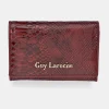 GUY LAROCHE monedero para mujer plano sintético y piel