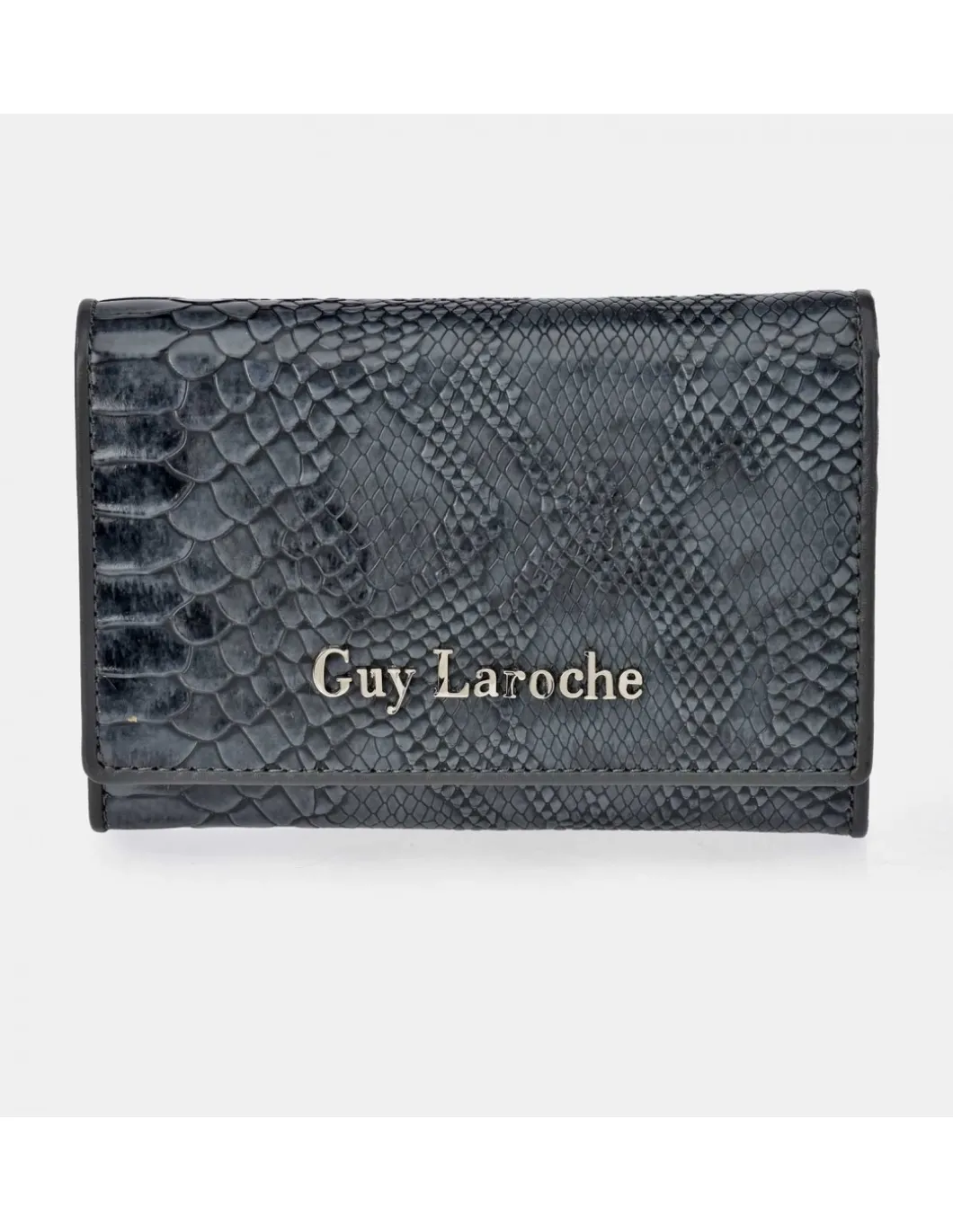 GUY LAROCHE monedero para mujer plano sintético y piel