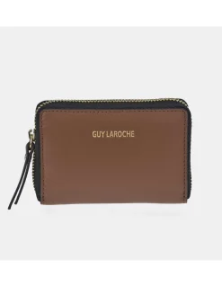 GUY LAROCHE Monedero pequeño con cremallera para mujer