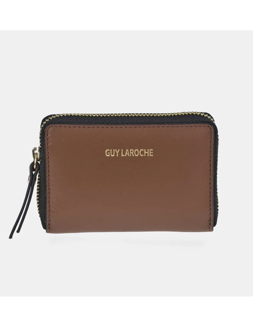 GUY LAROCHE Monedero pequeño con cremallera para mujer