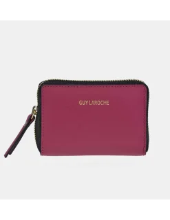 GUY LAROCHE Monedero pequeño con cremallera para mujer