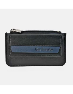 GUY LAROCHE Monedero plano para hombre en piel colores
