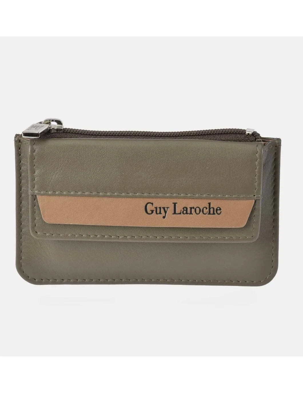 GUY LAROCHE Monedero plano para hombre en piel colores