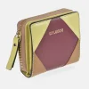 GUY LAROCHE Monedero tarjetero para mujer en piel patchwork
