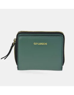 GUY LAROCHE Monedero tarjetero en piel para mujer