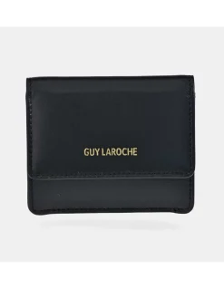 GUY LAROCHE Monedero Tarjetero de piel para mujer