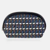 GUY LAROCHE neceser cremallera para mujer en lona print logo