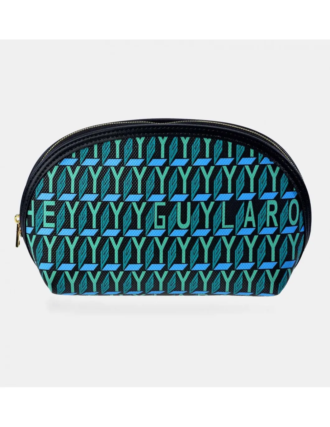 GUY LAROCHE neceser cremallera para mujer en lona print logo