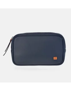 Guy Laroche Neceser de hombre en piel bicolor
