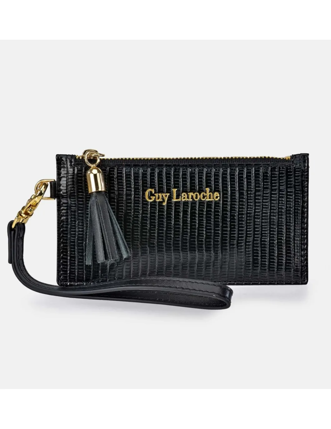 GUY LAROCHE Tarjetero con asa de mano Mujer Sintetico Tejus