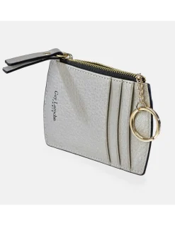 GUY LAROCHE Tarjetero cremallera para mujer en piel