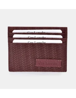 GUY LAROCHE Tarjetero de Hombre Piel Colección Espiga