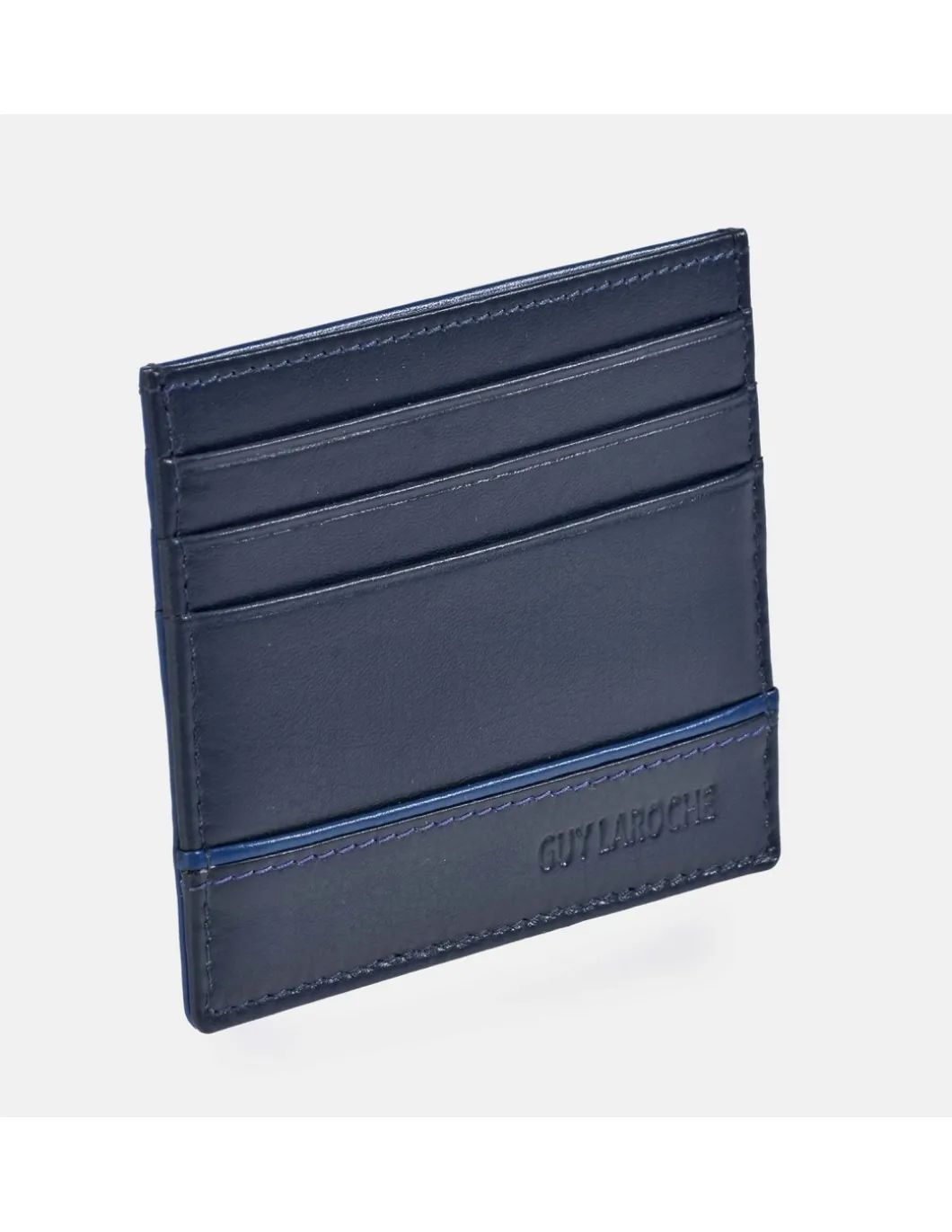 GUY LAROCHE tarjetero plano piel colores para hombre