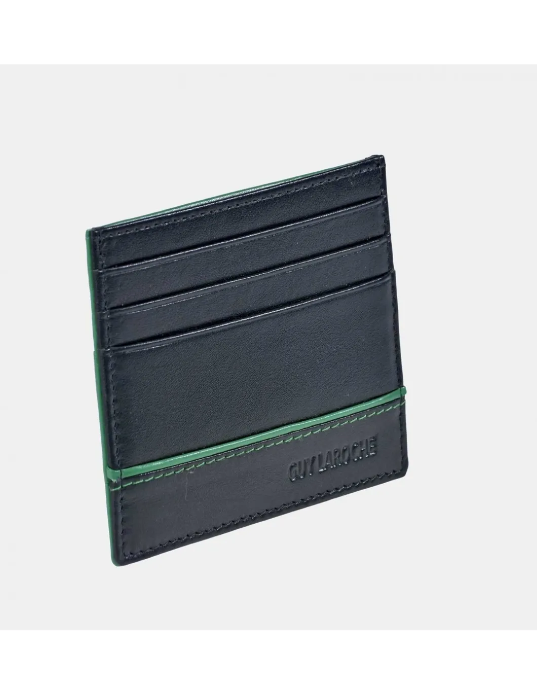 GUY LAROCHE tarjetero plano piel colores para hombre