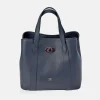 PIERRE CARDIN Bolso de mano con bandolera y doble asa para mujer en Piel