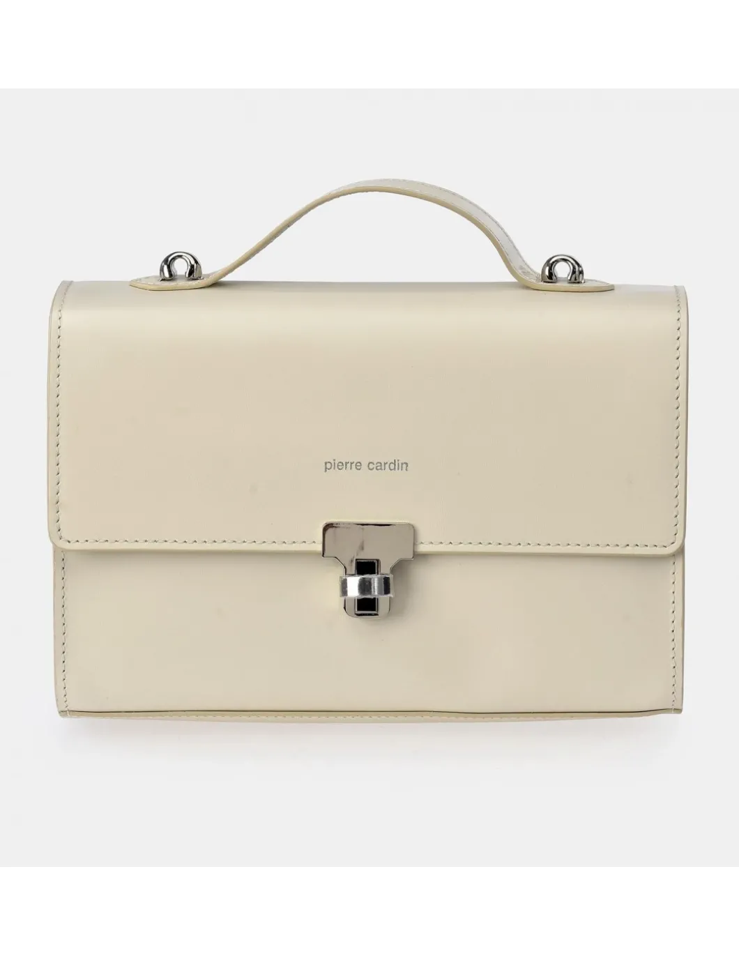 PIERRE CARDIN Bolso de mano con bandolera mujer Piel Napa