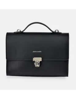 PIERRE CARDIN Bolso de mano con bandolera mujer Piel Napa