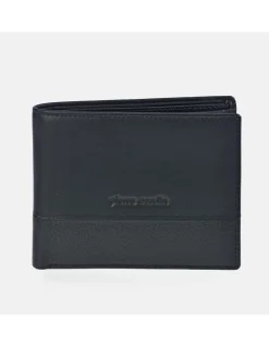 PIERRE CARDIN Americano con monedero para hombre en piel combinada