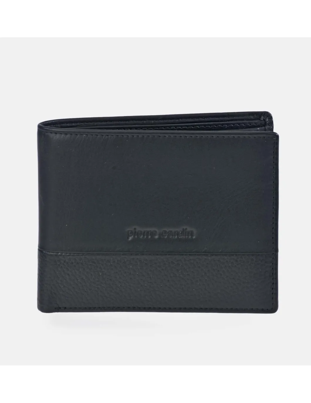 PIERRE CARDIN Americano con monedero para hombre en piel combinada