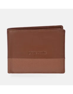 PIERRE CARDIN Americano en piel combinada para hombre