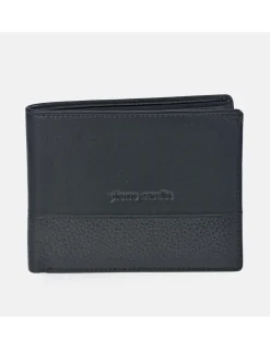 PIERRE CARDIN Americano en piel combinada para hombre