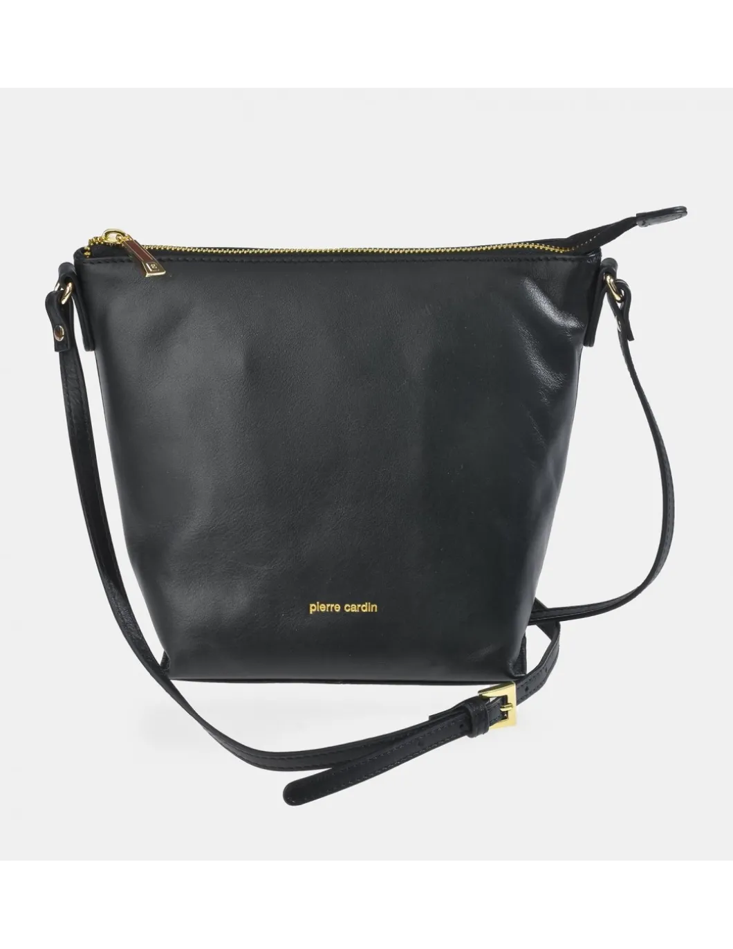 PIERRE CARDIN bolso bandolera de mujer en piel Napa con cremallera