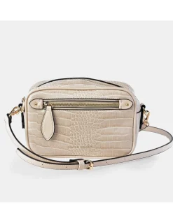 PIERRE CARDIN Bolso bandolera grabado para mujer con cremallera