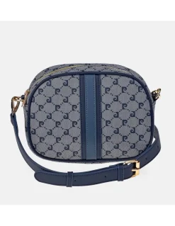 PIERRE CARDIN Bolso bandolera mini en lona con cremallera