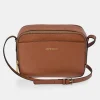 PIERRE CARDIN Bolso bandolera piel para mujer con doble cremallera