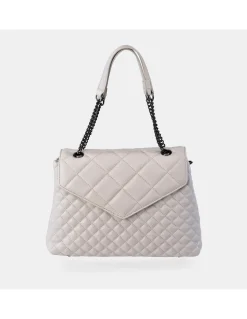 PIERRE CARDIN Bolso bandolera grande con cadena para mujer calidad Acolchado