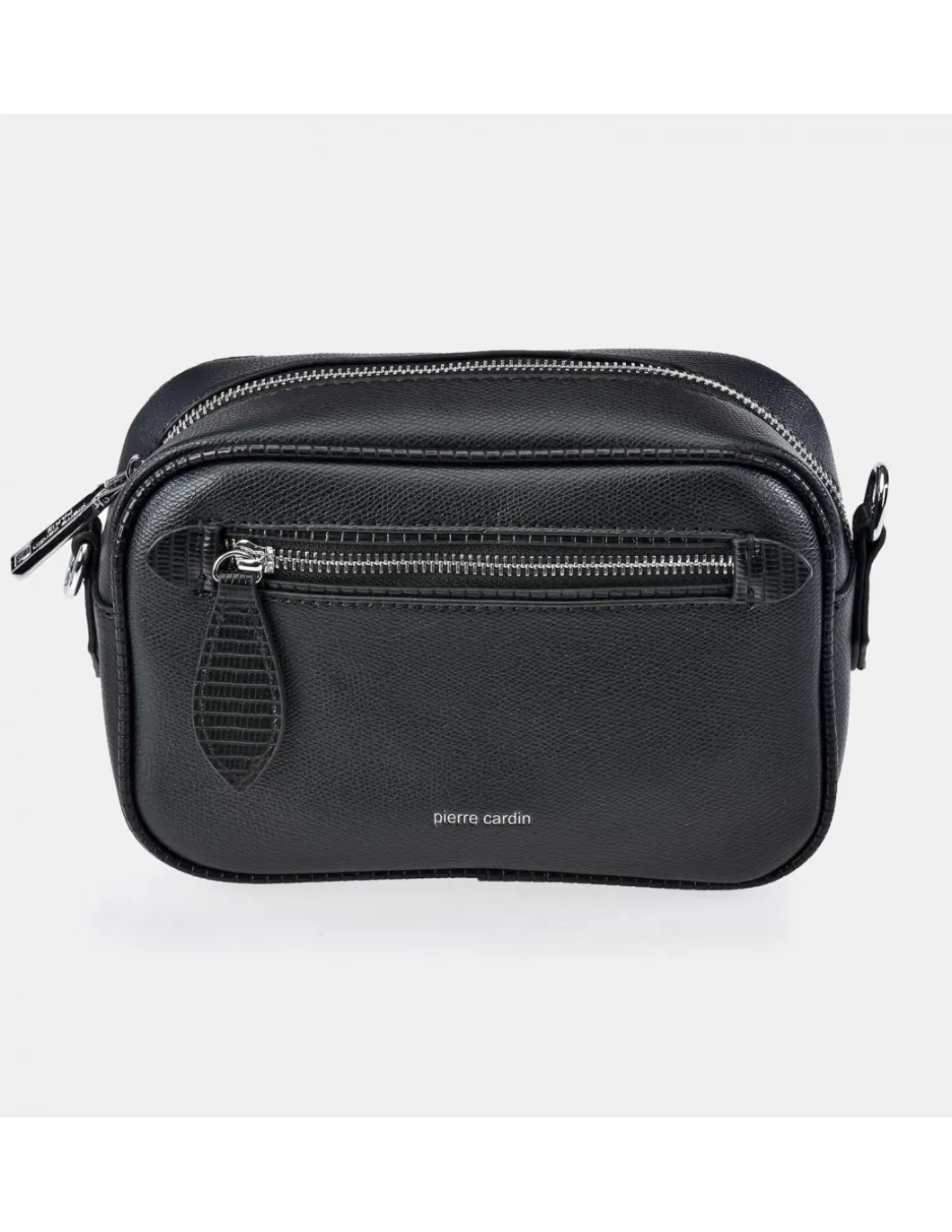PIERRE CARDIN bolso bandolera con cremallera para mujer sintético