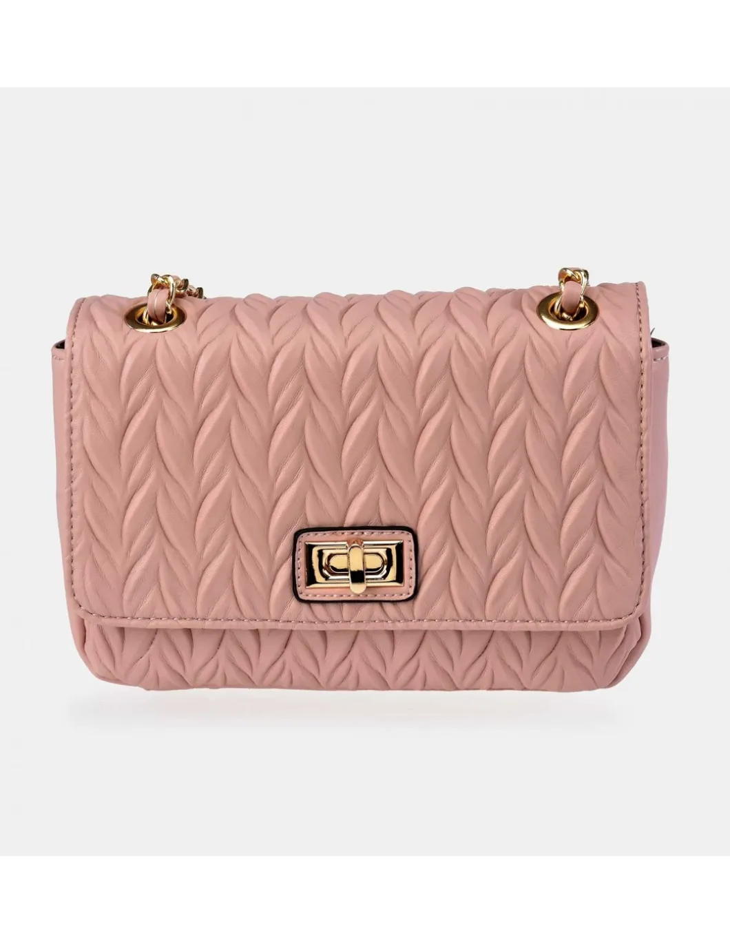 PIERRE CARDIN bolso bandolera con solapa para mujer en símil piel acolchado
