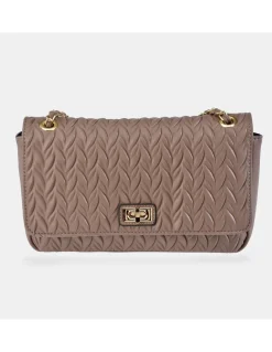 PIERRE CARDIN Bolso Bandolera Cadena Mujer con Solapa símil piel acolchado