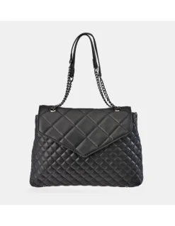 PIERRE CARDIN Bolso bandolera grande con cadena para mujer calidad Acolchado