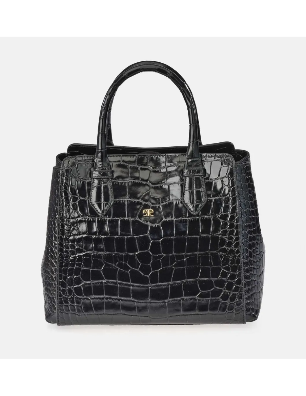 PIERRE CARDIN Bolso Carryall para mujer en piel grabada
