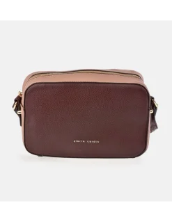 PIERRE CARDIN Bolso de bandolera y cremallera en símil piel