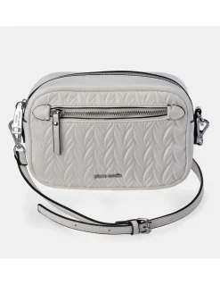 PIERRE CARDIN Bolso de bandolera mini para mujer en símil piel acolchado