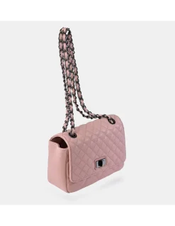 PIERRE CARDIN Bolso de bandolera en piel sintética acolchado con solapa