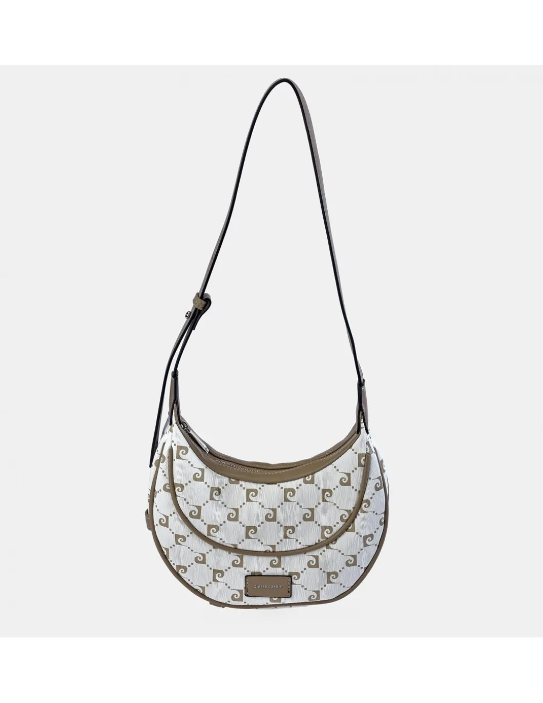 PIERRE CARDIN bolso de hombro mini en lona estampada