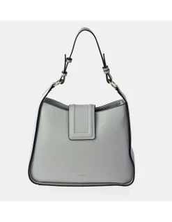 PIERRE CARDIN bolso de hombro con doble asa y bandolera sintético