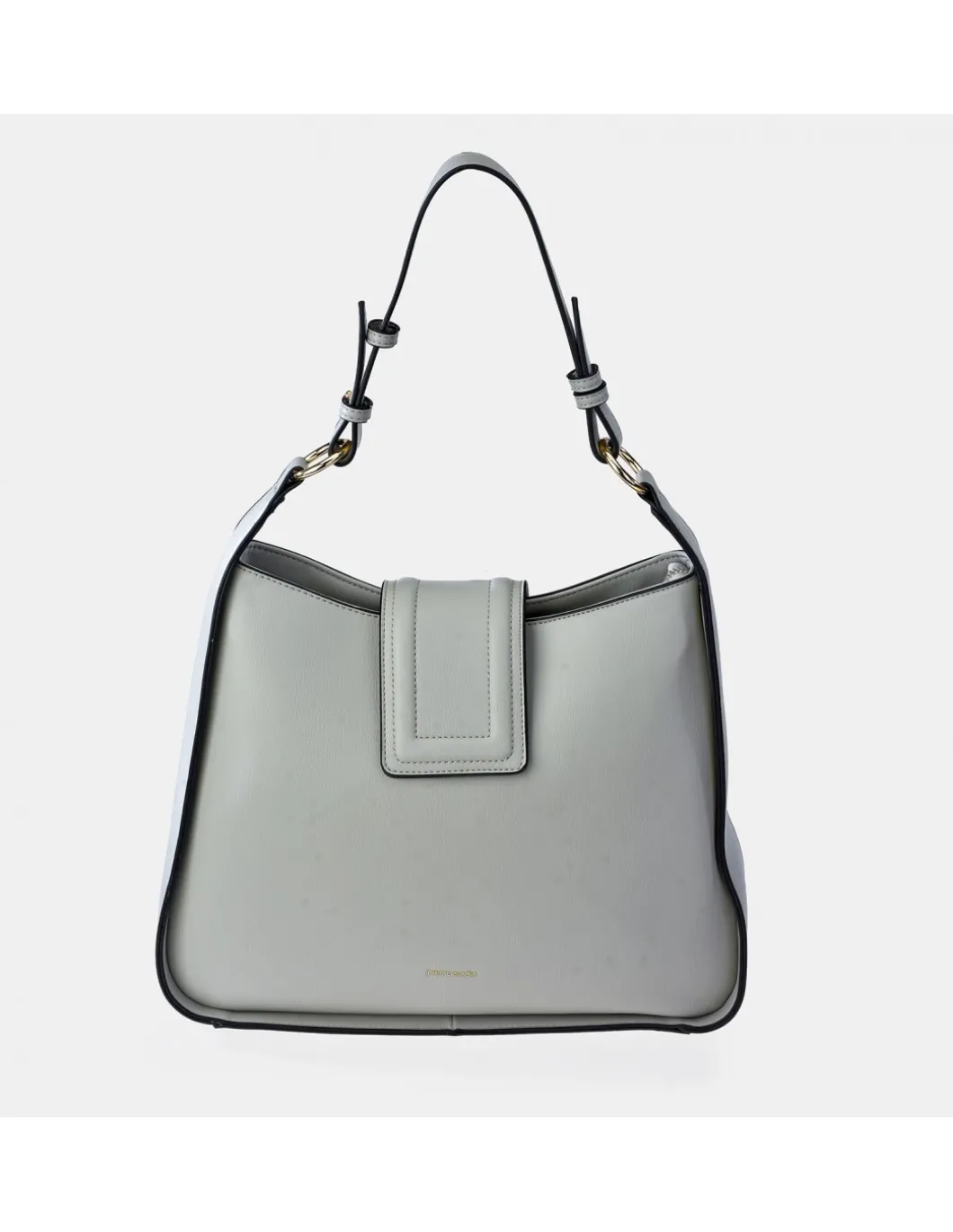 PIERRE CARDIN bolso de hombro con doble asa y bandolera sintético